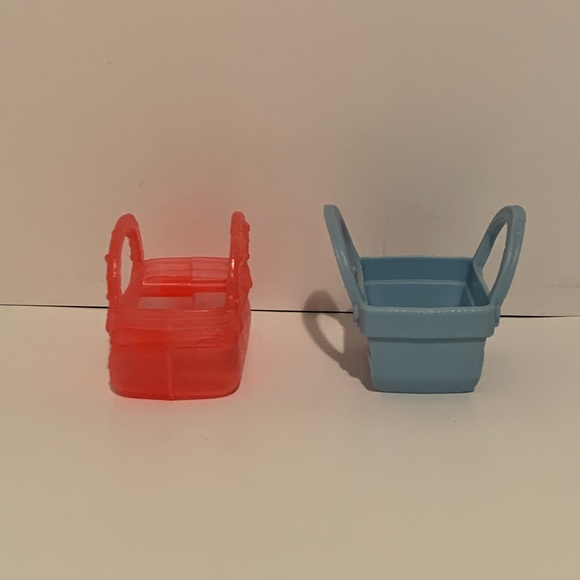 👜 LOT OF 2 LPS LITTLEST PET SHOP BAG CARRIER TOY ACCESSORIES COLLECTIBLES 👜 - Picture 2 of 6